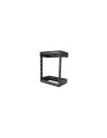 StarTech.com Armario Rack de Servidores de Marco Abierto 12U para Montaje en Pared - Profundidad Ajustable de 12 a 20 - Negro