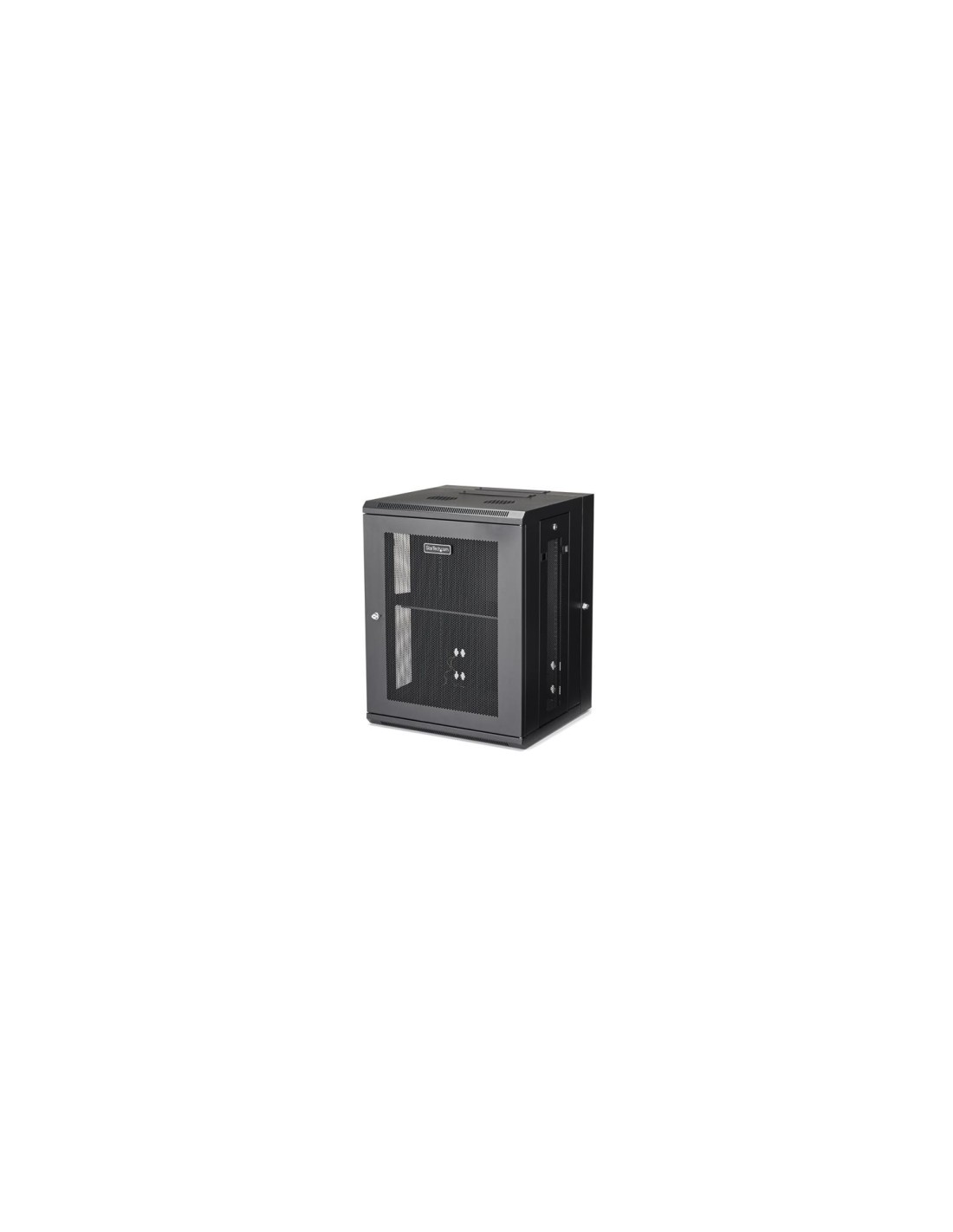 StarTech.com Armario Rack de Servidores Abisagrado de Pared 15U con 20 Pulgadas de Profundidad - Negro