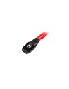 StarTech.com SAS808782P50 Cable datos SAS Serial Attached SCSI SFF 8087 a 4x SATA Datos y Alimentación Rojo 0.5 m