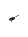 StarTech.com Cable de 1m Nulo de Módem Serie RS232 DB9 - Hembra a Hembra - Color Negro