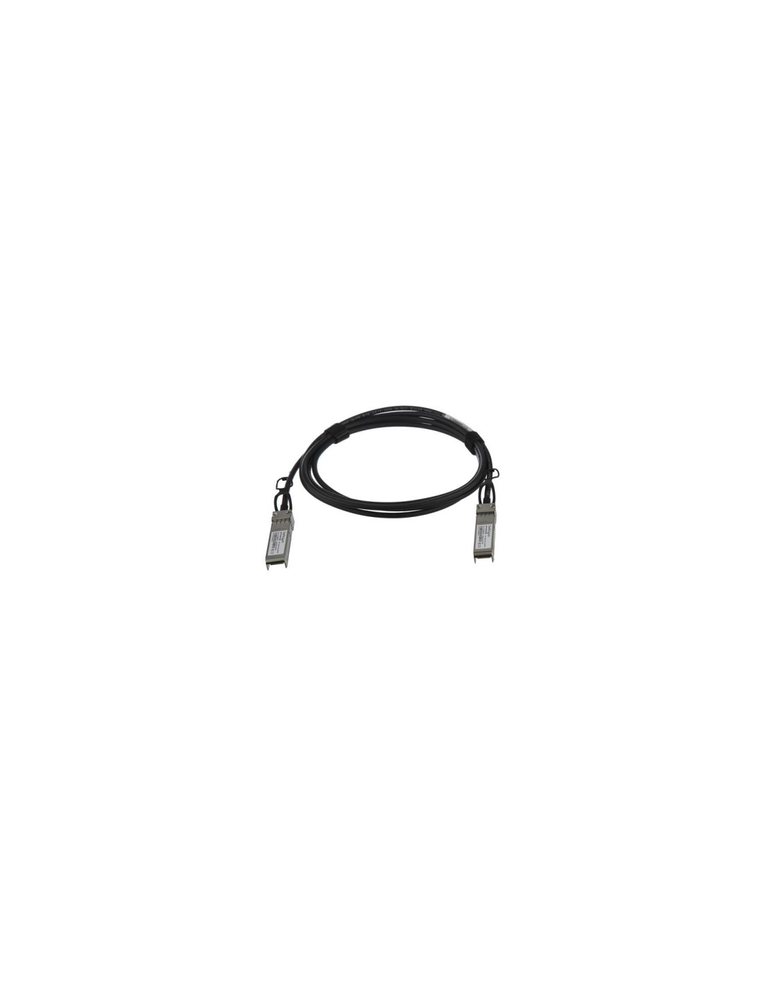 StarTech.com Cable de 2m SFP+ Direct-Attach Twinax MSA - 10 GbE Macho a Macho - Negro