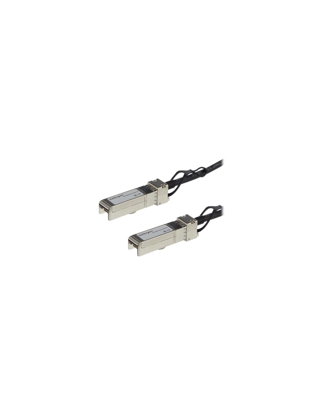 StarTech.com Cable de 3m SFP+ Direct-Attach Twinax MSA - 10 GbE Macho a Macho - Negro