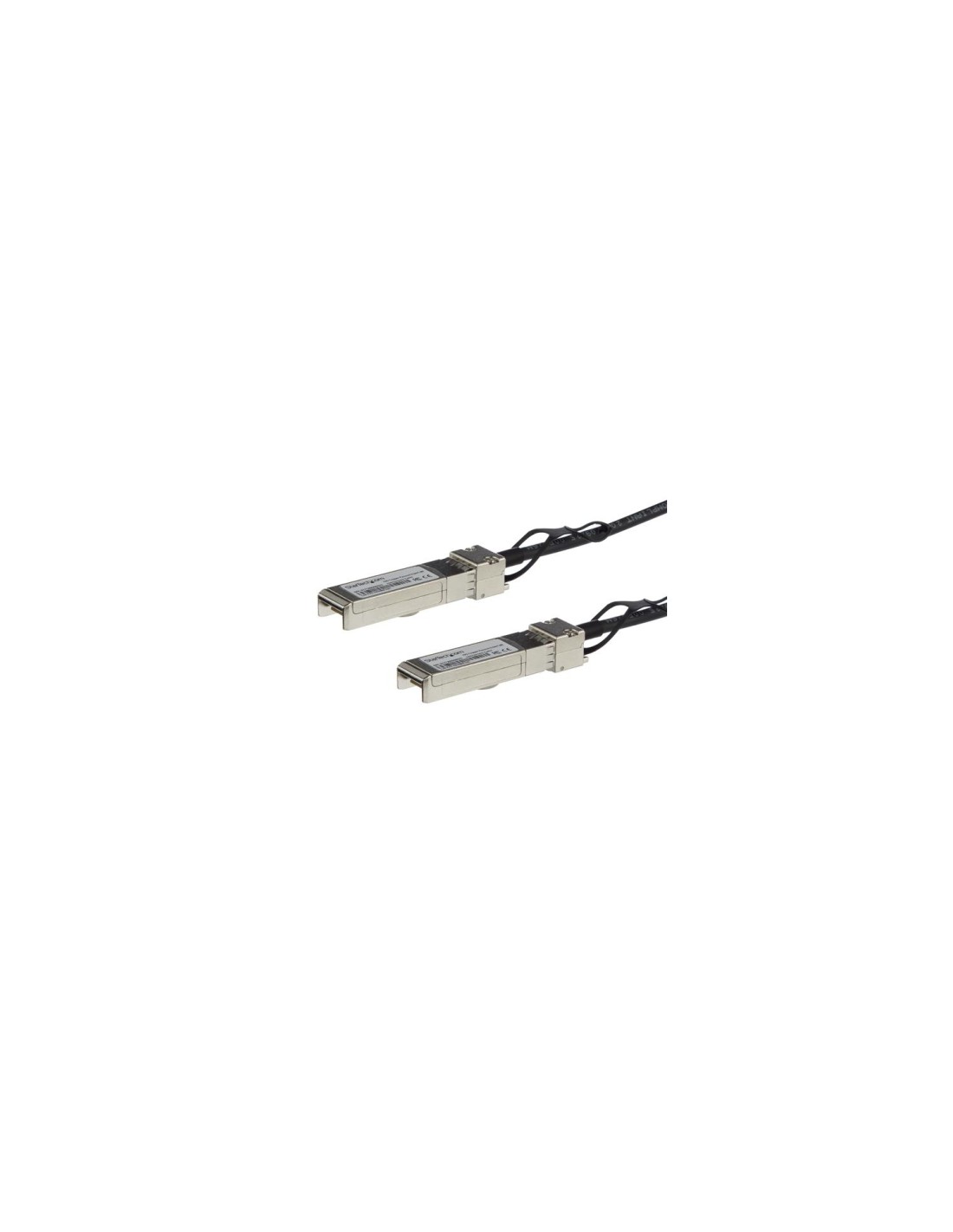 StarTech.com Cable de 5m SFP+ Direct-Attach Twinax MSA - 10 GbE Macho a Macho - Negro