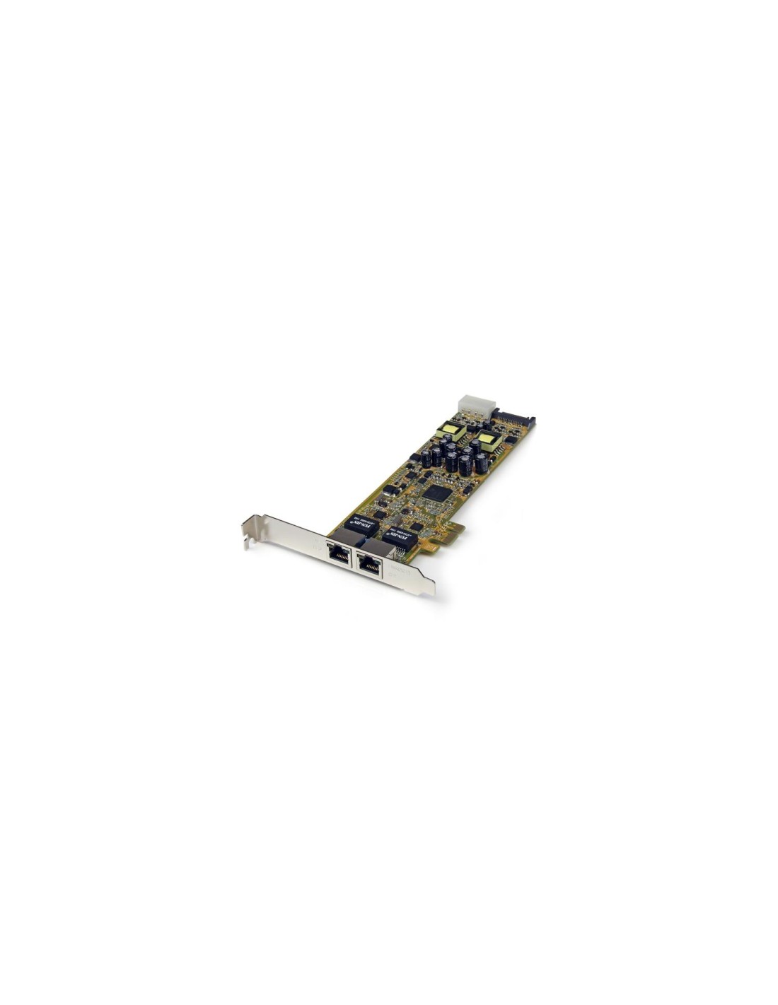 StarTech.com Tarjeta Adaptador de Red PoE/PSE PCI Express PCIe Gigabit Ethernet con 2 Puertos RJ45