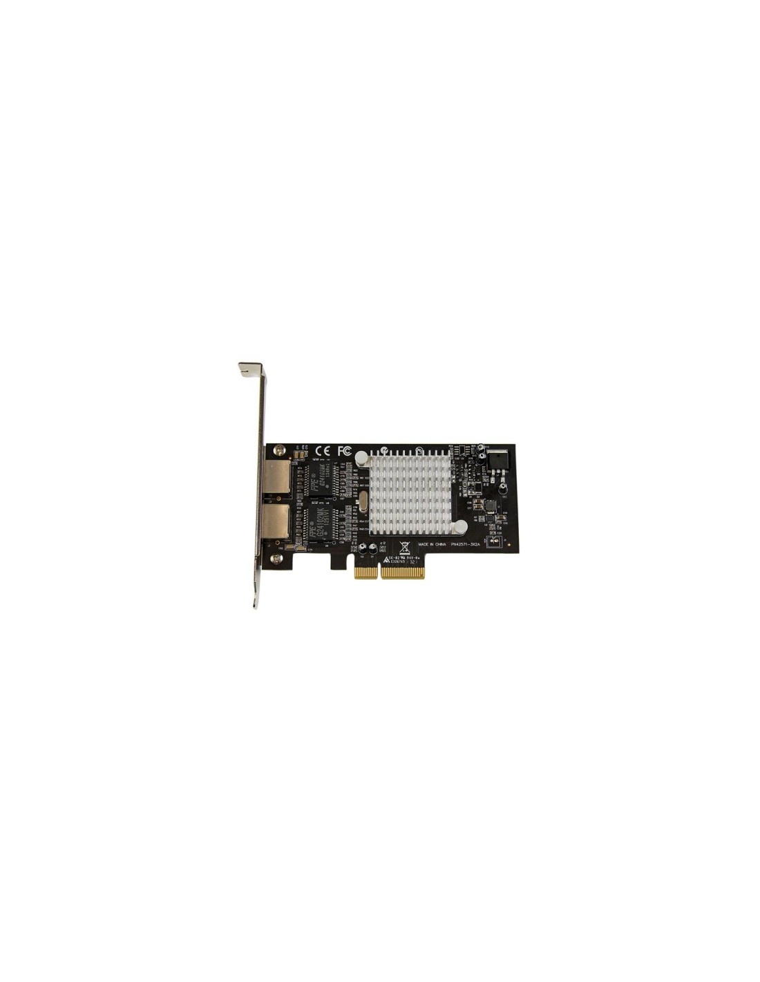 StarTech.com Tarjeta Adaptador de Red PCI Express PCI-E Gigabit Ethernet con 2 Puertos RJ45 Chipset Intel i350