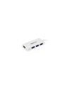 StarTech.com Adaptador Concentrador Hub Ladrón USB 3.1 Super Speed para Laptop de 4 Puertos Salidas - Blanco