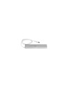 StarTech.com Concentrador USB 3.1 de 7 Puertos - Hub con Cable Incorporado - Plata Blanco