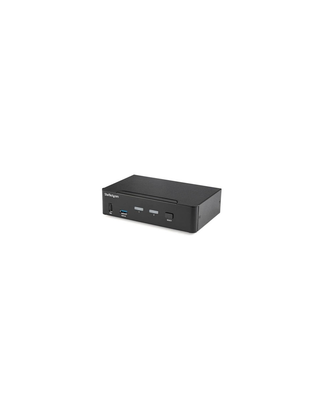 StarTech.com Switch Conmutador KVM DisplayPort de 2 Puertos - 4K 60Hz Negro