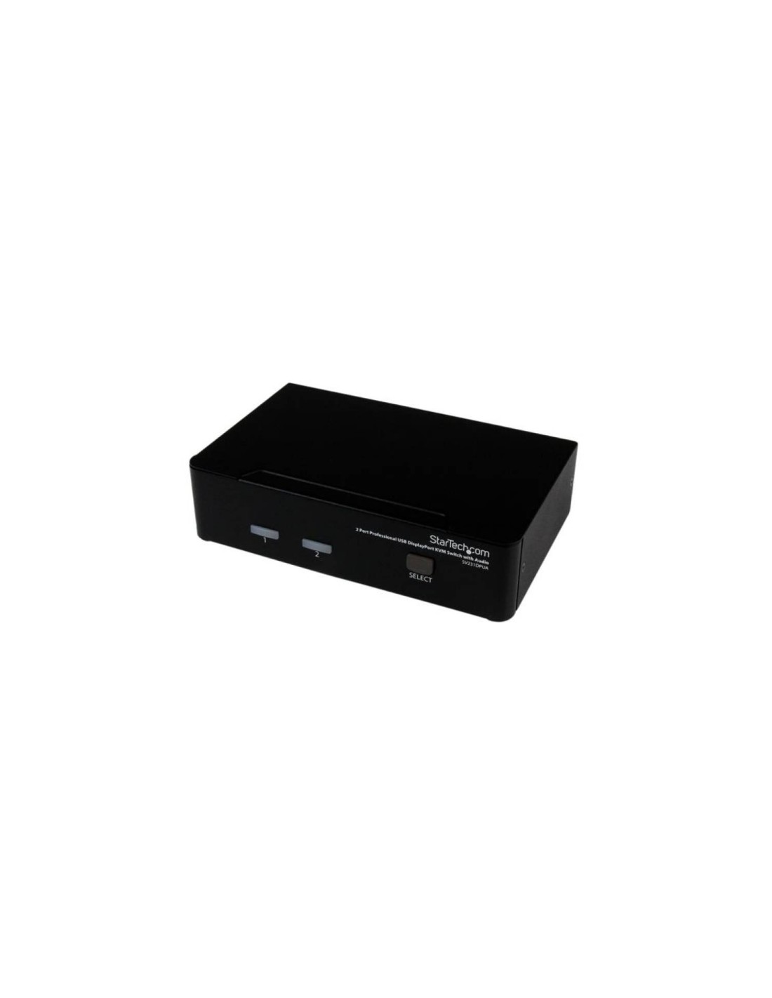 StarTech.com Conmutador Switch Profesional KVM 2 Puertos VÍ­deo DisplayPort - USB con Audio - 2560x1600