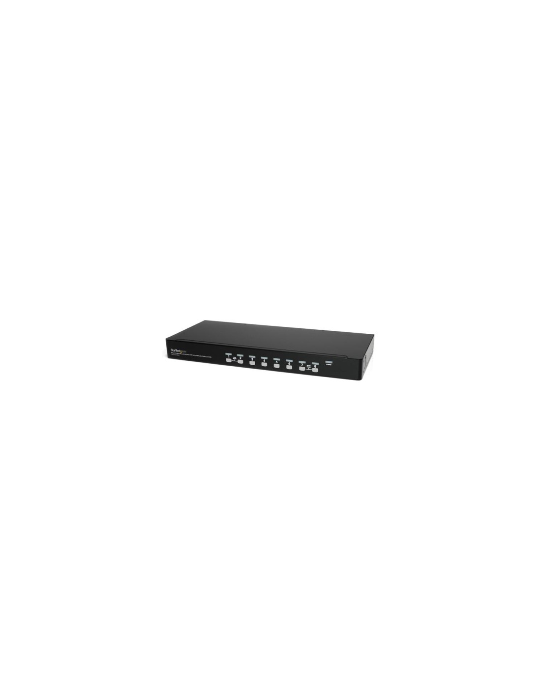 StarTech.com Conmutador Switch KVM 1U OSD y Cables 8 puertos USB A VÍ­deo VGA HD15