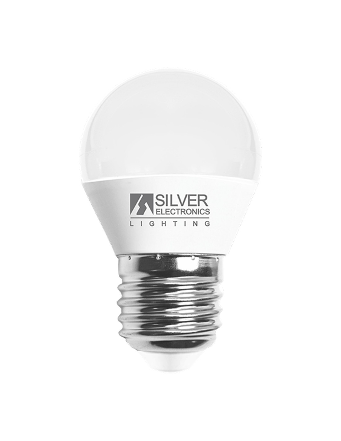 BOMBILLA LED SILVER ELECTRONIC ESFERICA E27 7W 620LM 960727