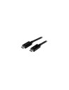 StarTech.com Cable de 0.5m Thunderbolt 3 USB-C 40Gbps - Negro