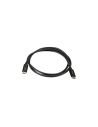 StarTech.com Cable de 1m Thunderbolt 3 USB-C 40Gbps - Compatible con Thunderbolt, DisplayPort y USB - Negro
