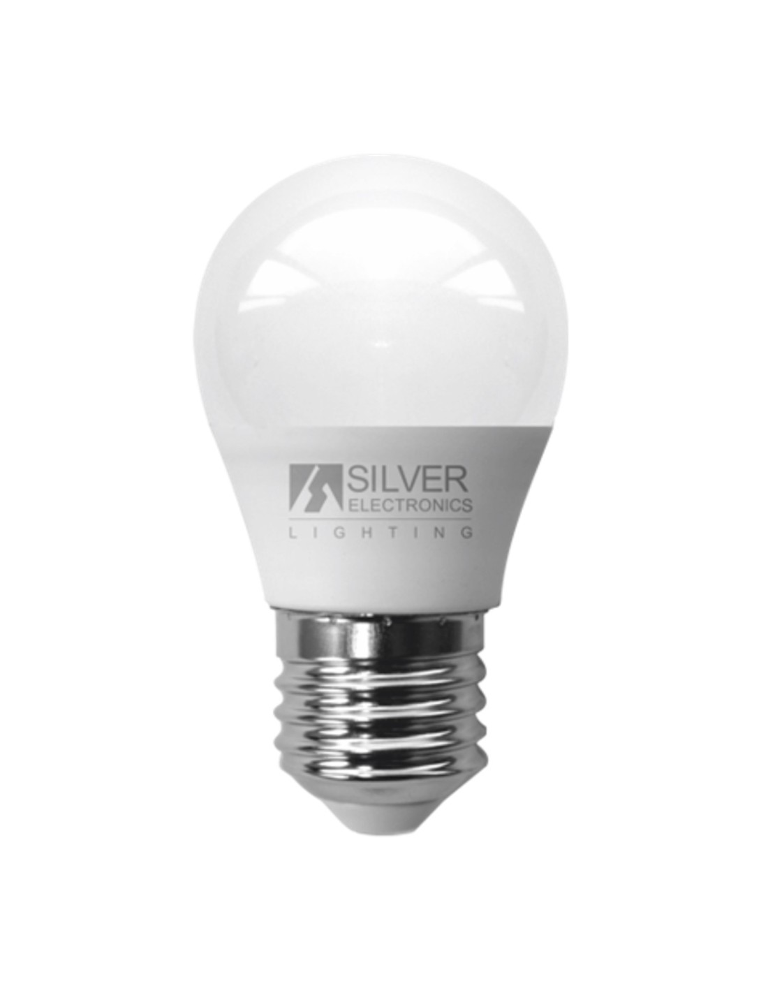 BOMBILLA LED SILVER ELECTRONIC ECO ESFERICA E27 5W 399LM 1960227