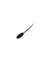 StarTech.com Cable 4.5m TosLink Audio Digital Optico SPDIF Delgado - Negro