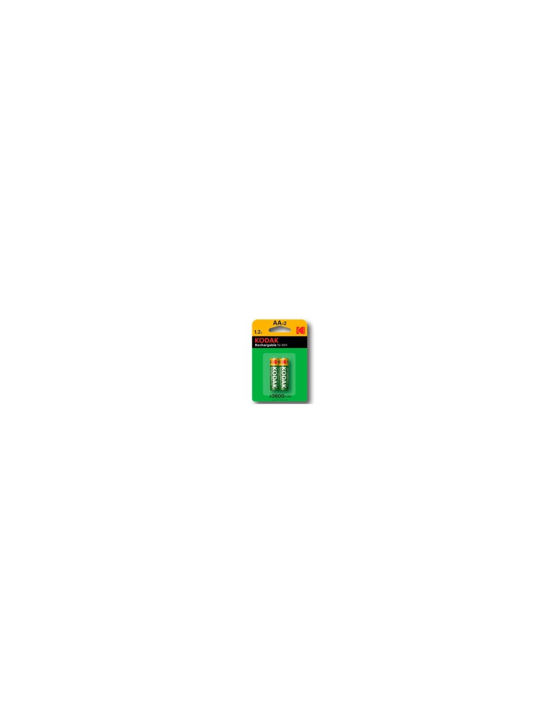 Kodak NIMH LR6 AA pilas recargables ni-mh 2600mah blÍ­ster 2u 30955080