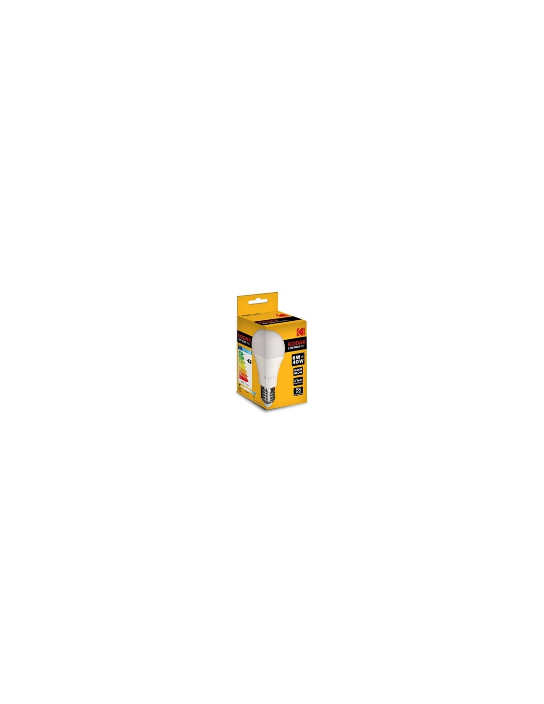 Bombilla led kodak globo e27 6w 480lm 30415539