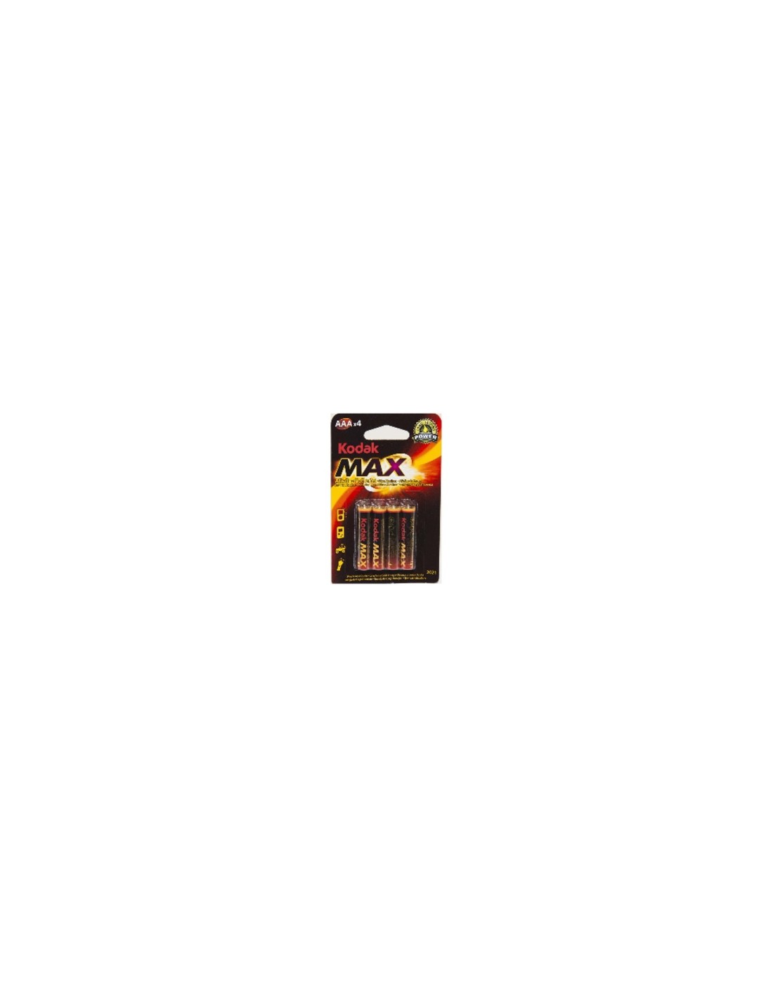 Kodak Max LR3 pilas alcalinas AAA blÍ­ster 4u 1.5v 30952812