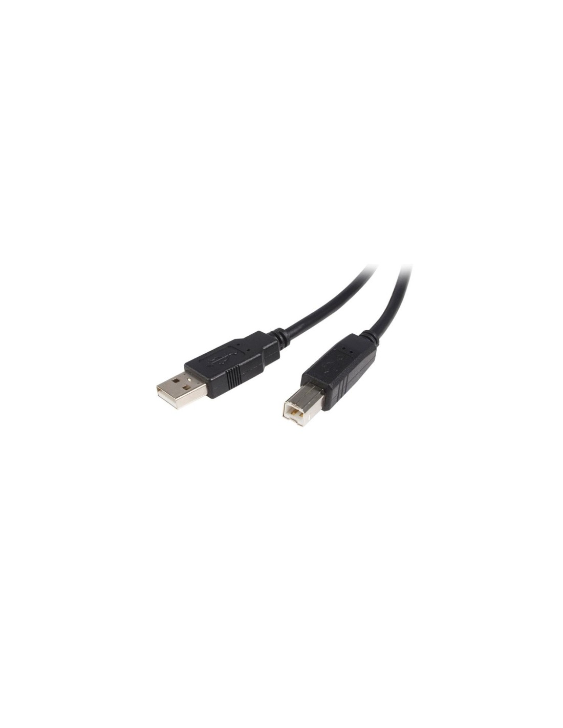 StarTech.com Cable USB de 5m para Impresora - USB A Macho a USB B Macho - Adaptador Negro
