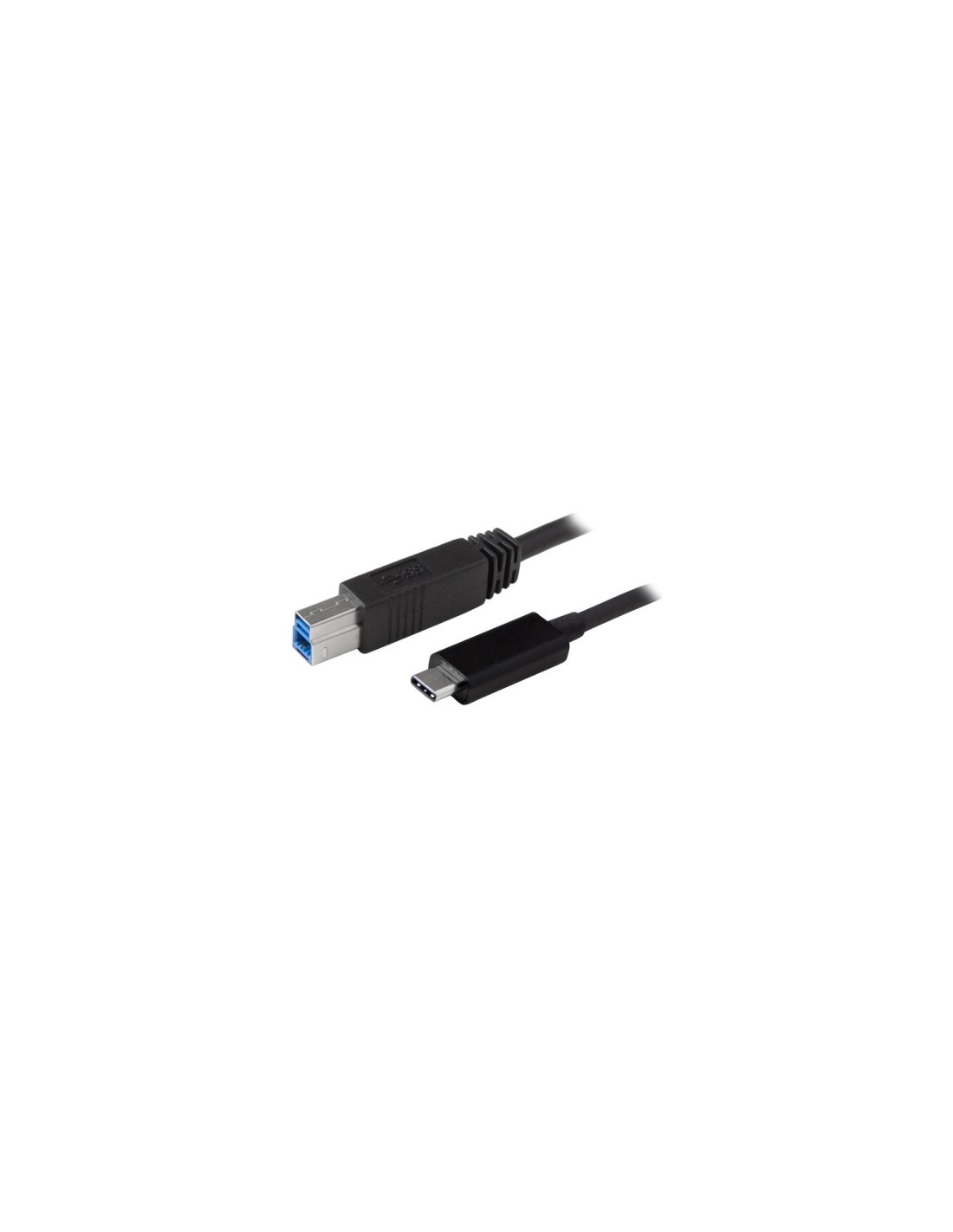 StarTech.com USB31CB1M cable 1m usb 3.1 Gen 2 usb tipo-c a usb tipo-b macho a macho - negro