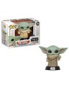 Figura funko pop star wars the mandalorian yoda 48740