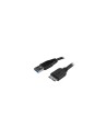 StarTech.com Cable USB 3.0 delgado de 0.5m USB A macho a Micro USB B macho negro