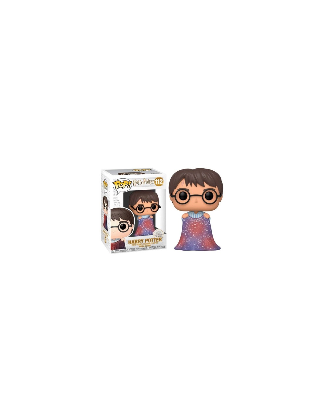 Figura funko pop harry potter con capa de invisibilidad 48063