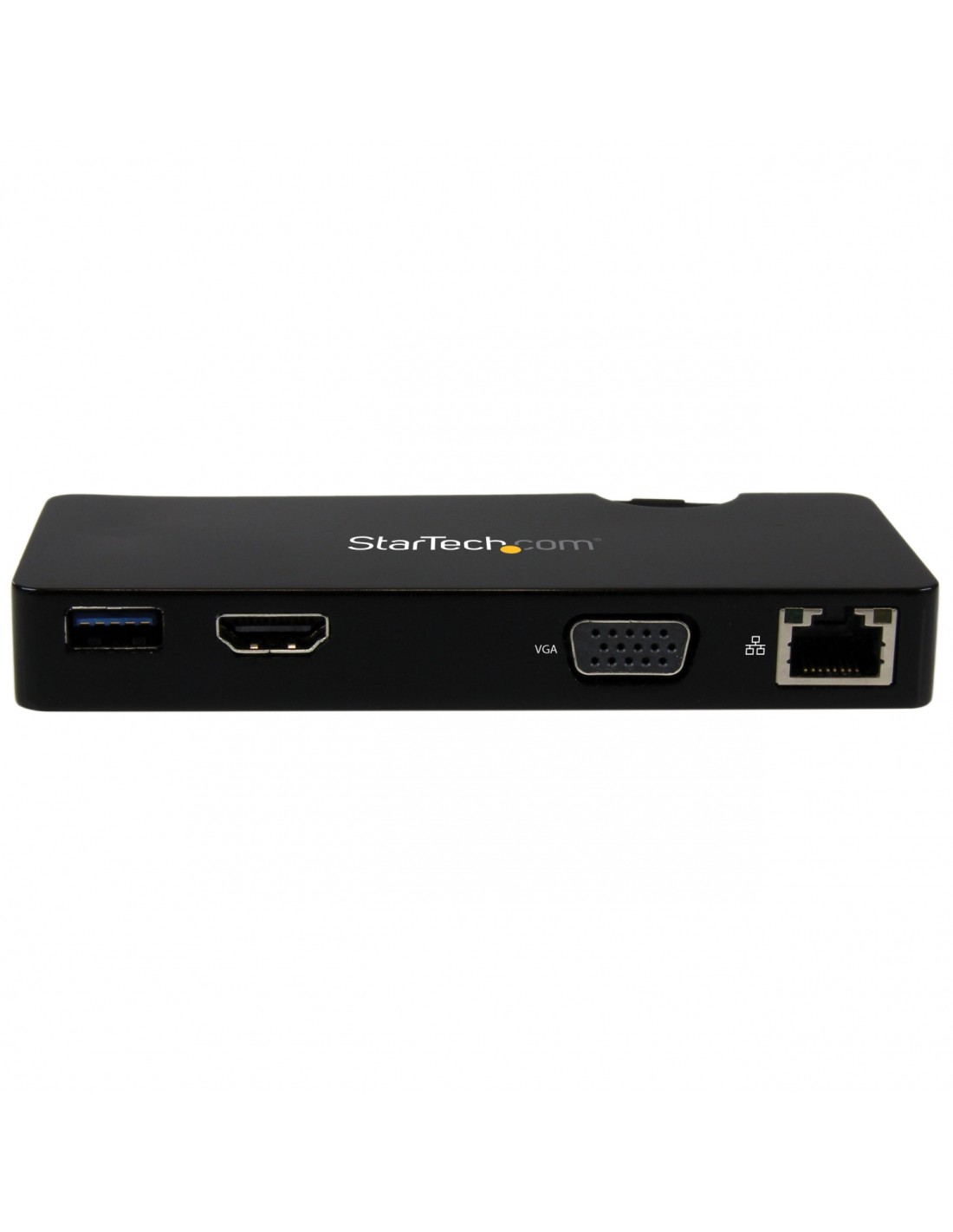 StarTech.com Replicador de Puertos USB 3.1 de Viajes con HDMI o VGA - Docking Station para Portatil - Negro - USB3SMDOCKHV