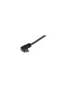 StarTech.com Cable de 0.5m USB 2.0 Tipo-A macho a Micro USB A macho acodado a la Derecha para Carga y Sincronización de Smartpho