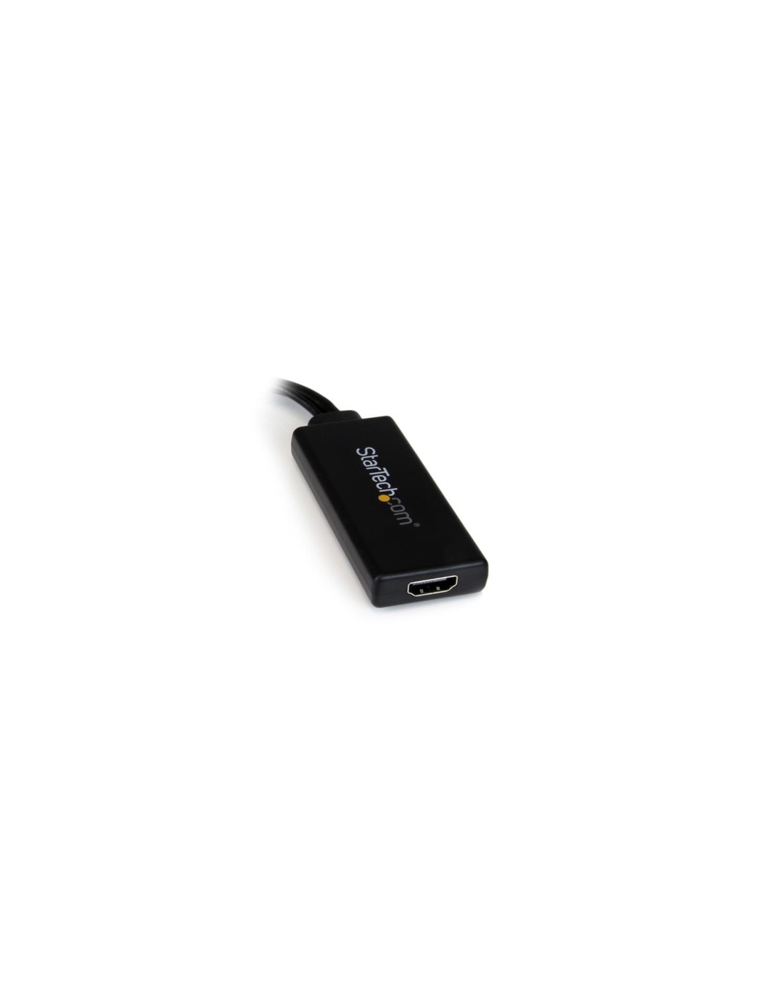 StarTech.com Adaptador VGA a HDMI con audio y alimentación USB â?? Conversor VGA a HDMI portátil â?? 1080 p negro