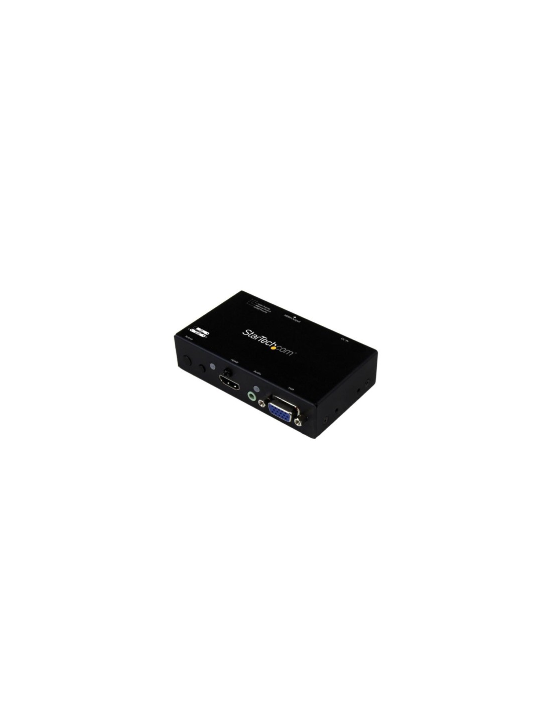 StarTech.com Switch Conversor 2x1 VGA + HDMI a HDMI con Conmutado Prioritario y Automático - Selector 1080p - negro