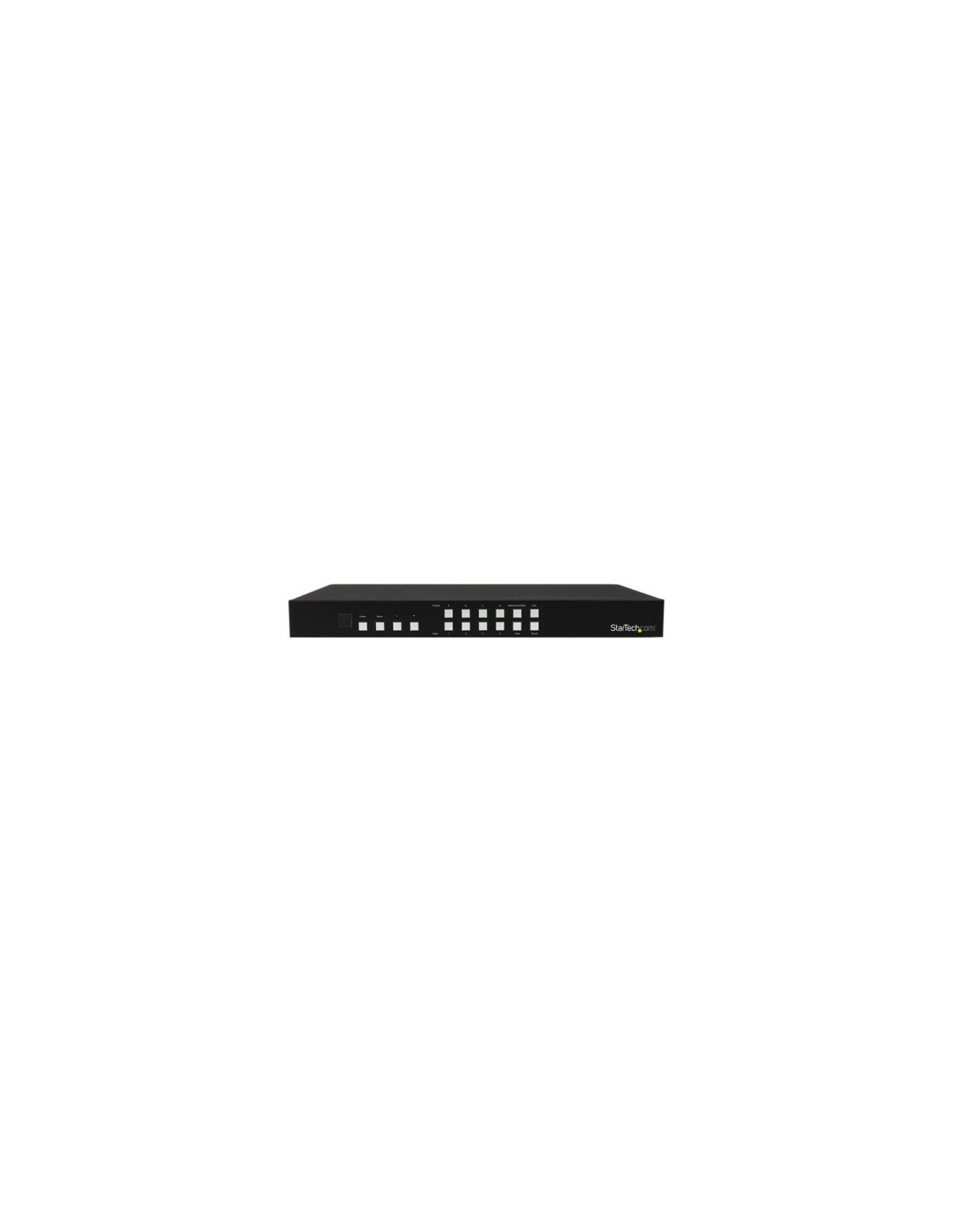StarTech.com Switch Conmutador Matrix HDMI 4x4 con Multivisor Videowall o Imagen e Imagen PAP - negro