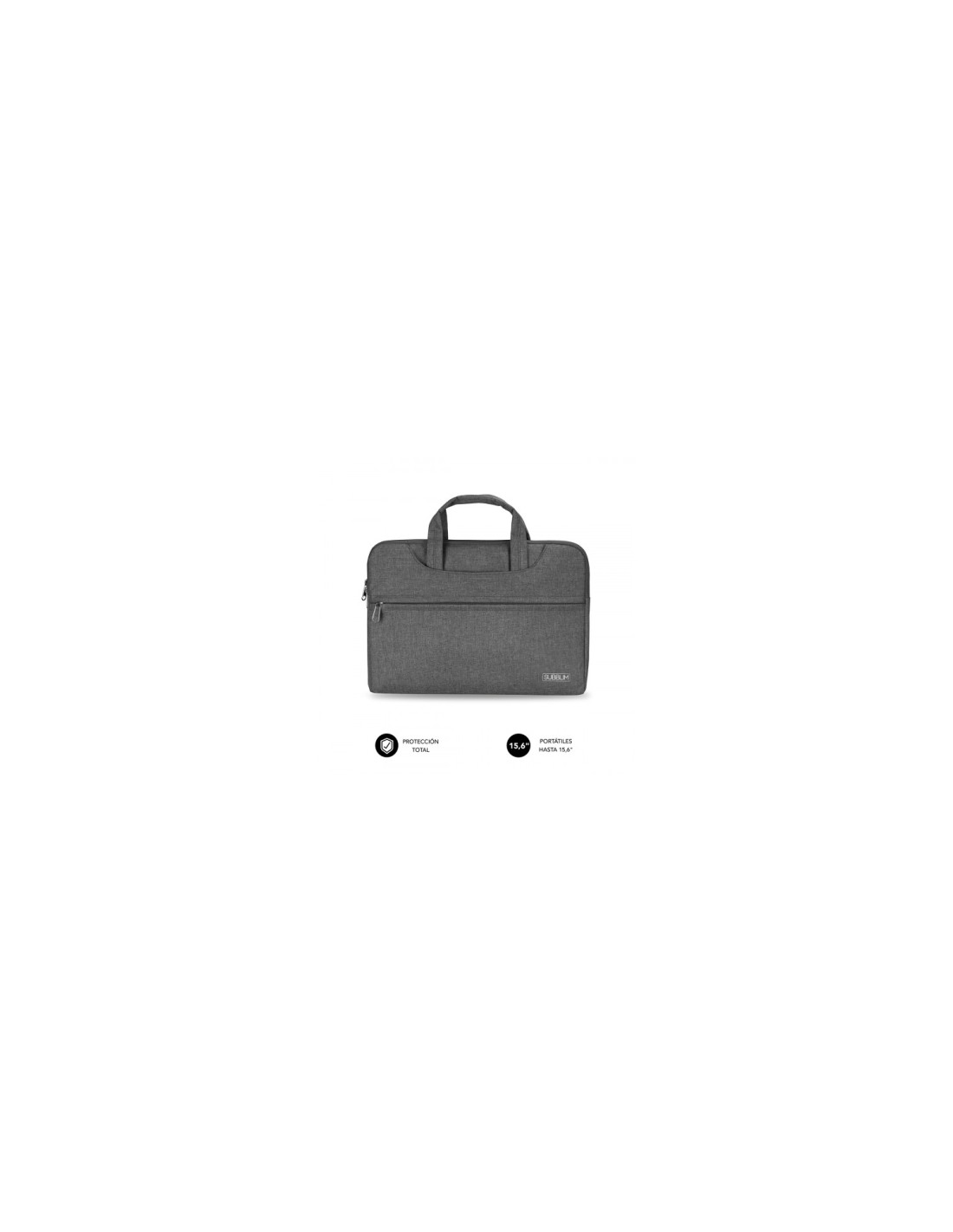 funda subblim ordenador business laptop sleeve universal 15.6p gris SUB-LS-1BS0101