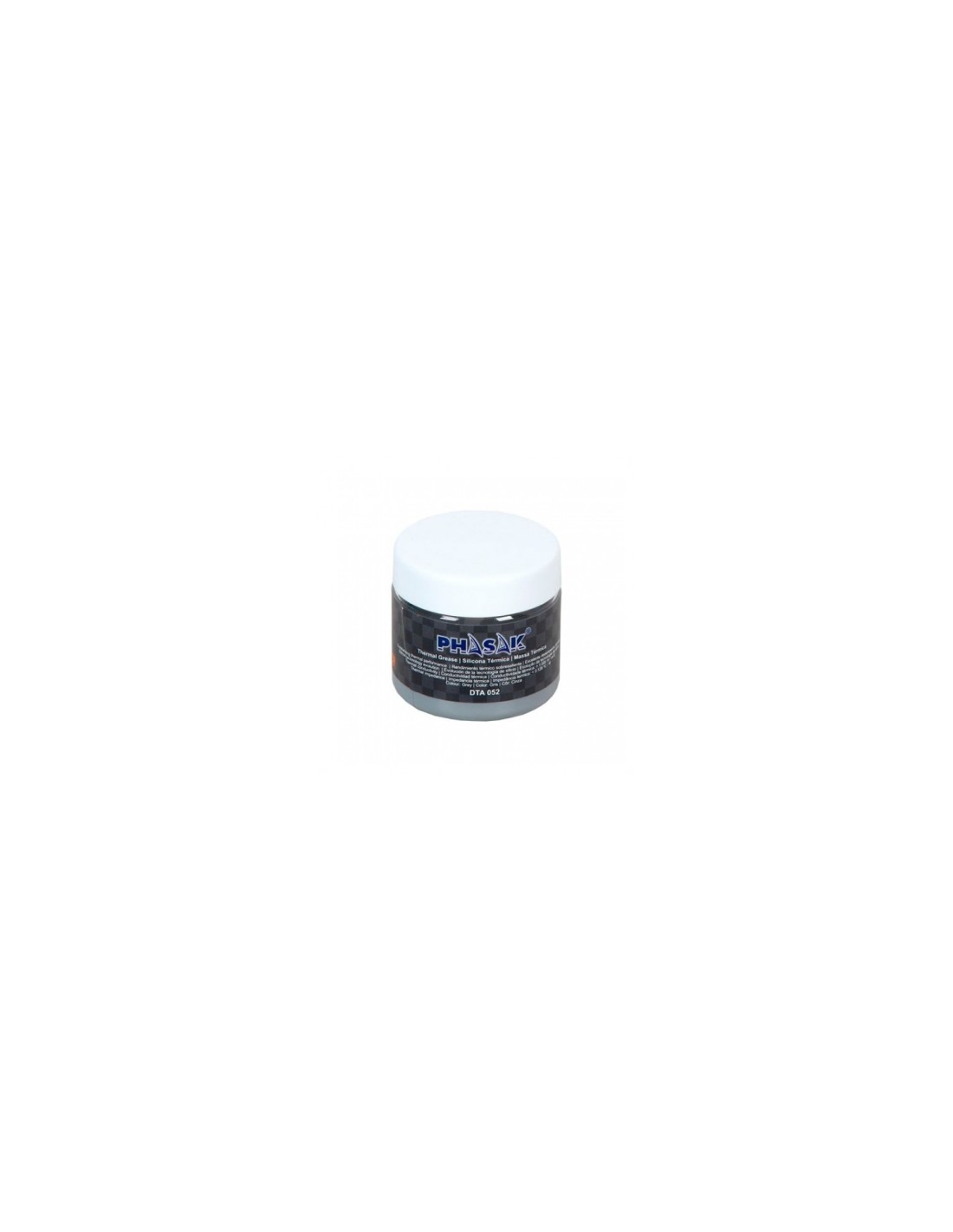 Phasak DTA 052 pasta térmica bote 50 gramos gris
