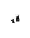 Cargador adaptador de pared phoenix universal 5v 2x usb 2A incluye cable usb a micro usb negro PHMICROUSBCHARGER+