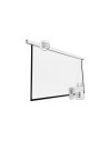 Pantalla electrica videoproyector phoenix pared y techo 135p 300x300cm posicion ajustable carcasa blanca tela super resistente P