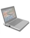 Soporte refrigerante ngs cooler para portatiles 15.6p 2 ventiladores 12.5cm luz led usb malla metalica negro JETSTAND