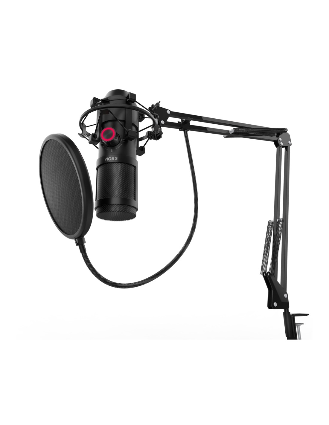 Krom Kapsule Kit de micrófono USB Negro