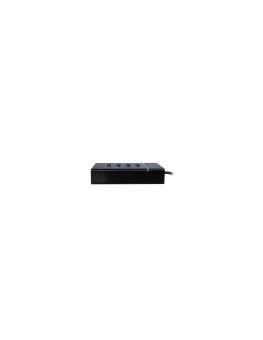Hub ewent Usb 3.1 tipo-c 5000 Mbit/s 4 puertos Negro EW1137