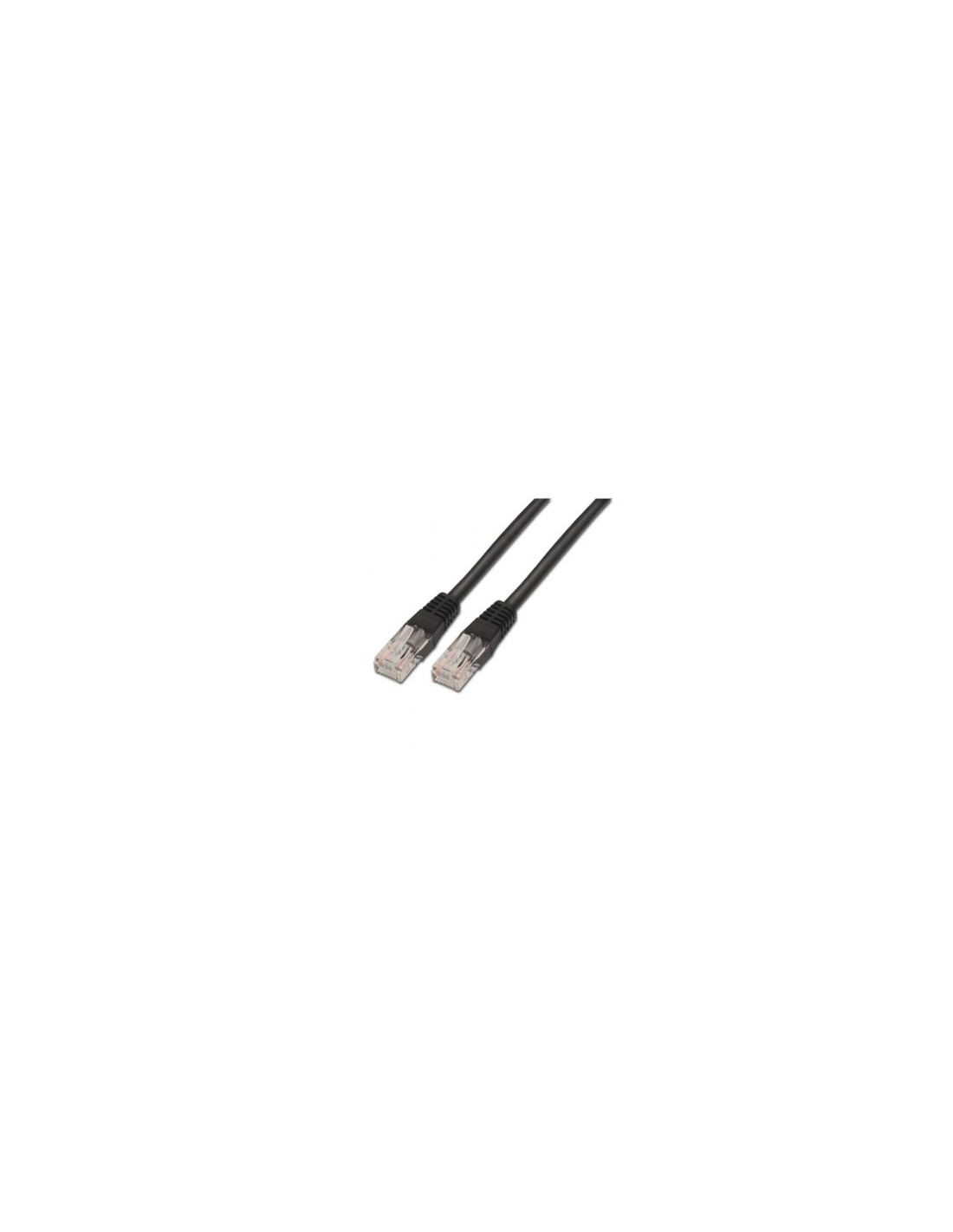 Latiguillo de red aisens rj45 utp cat5e 2m negro A133-0204
