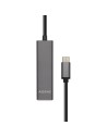 Hub aisens usb 3.1 tipo-c 4 puertos usb 3.0 hembra antracita A109-0403