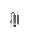 Hub nanocable usb 3.1 4 puertos gris 10.16.4402