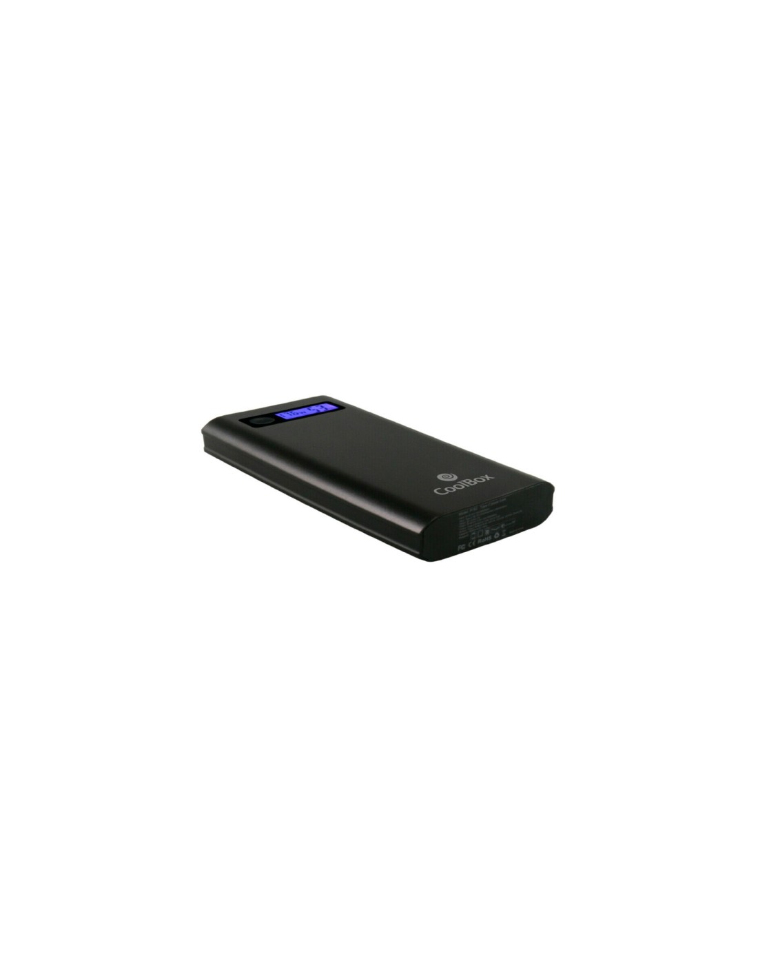 Bateria externa coolbox powerbank polimero de litio 20100 mah negro COO-PB20K-PD45
