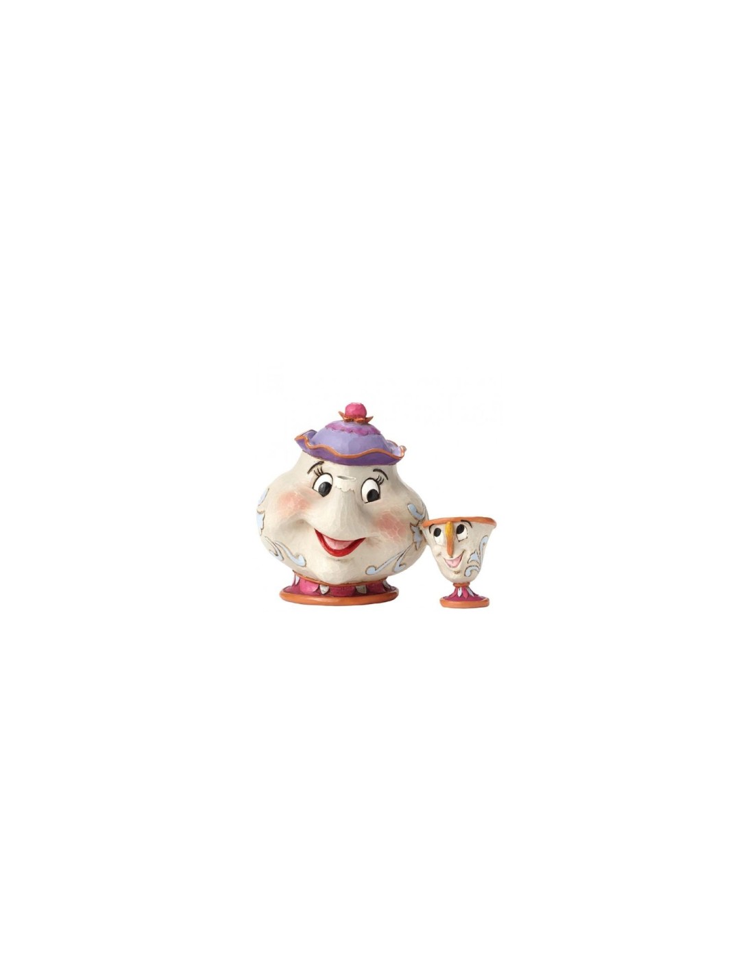 Figura enesco disney la bella y la bestia mrs potts & chip RS458143