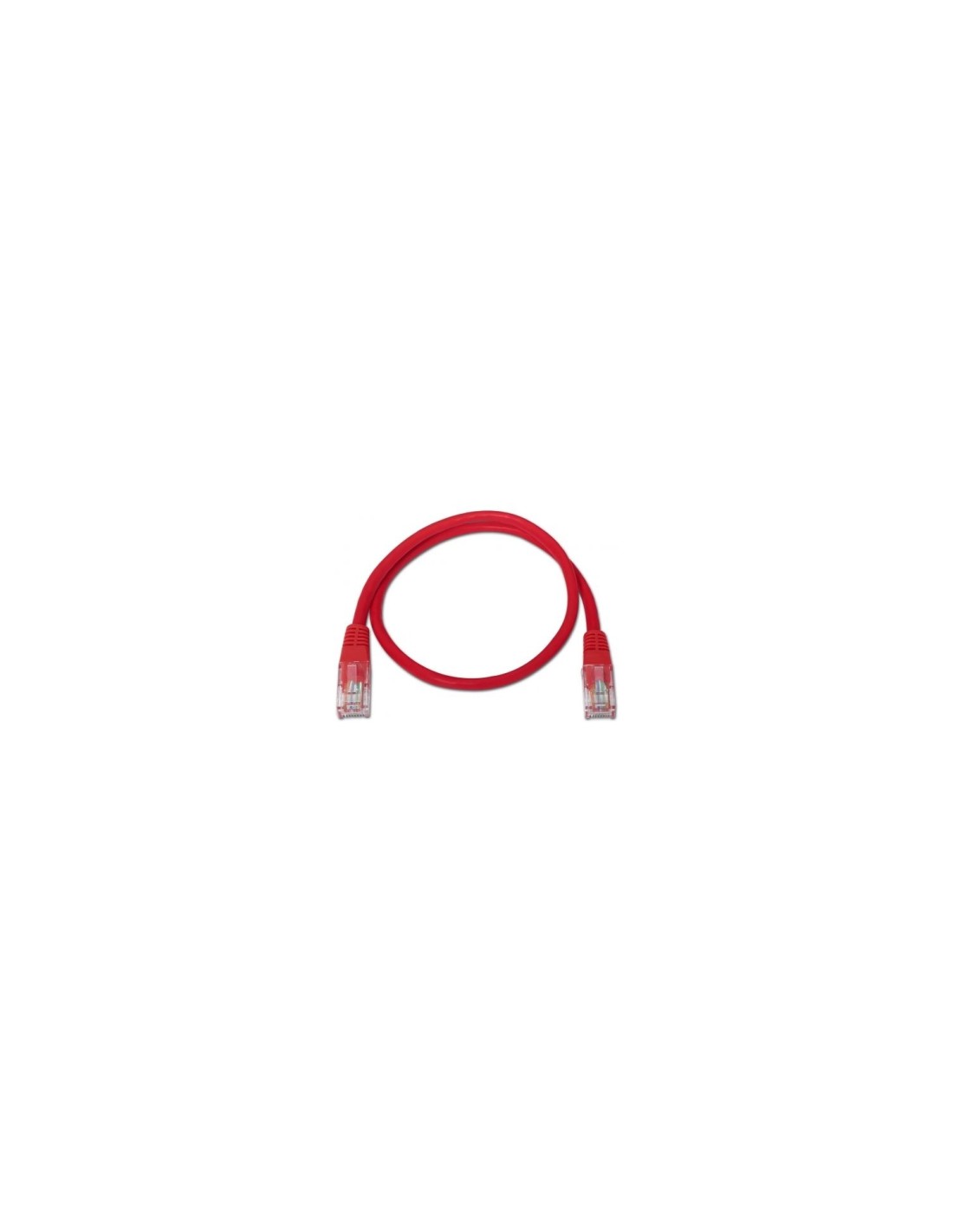 Latiguillo de red aisens rj45 utp cat5e 1m rojo A133-0188