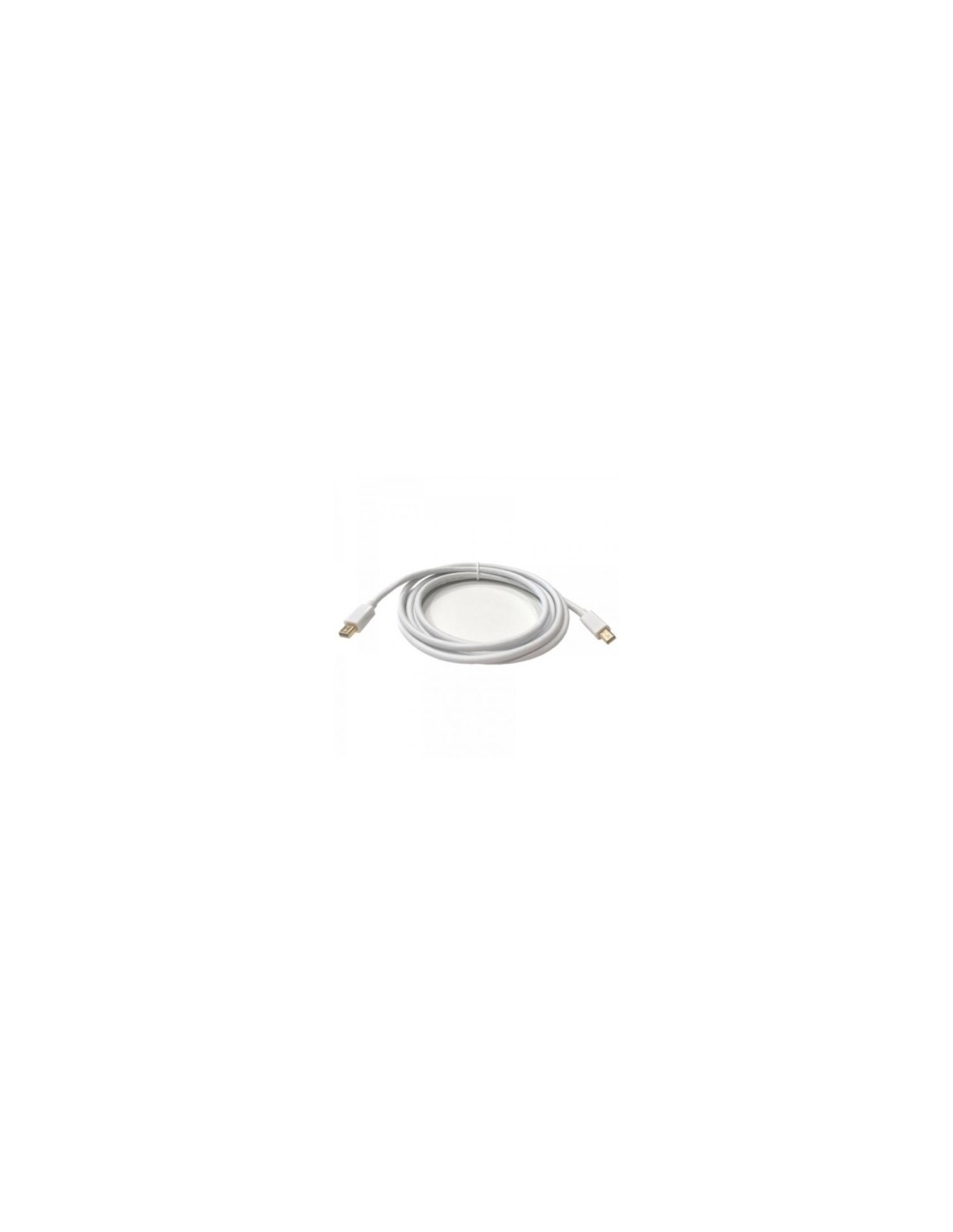 Cable 3go mini displayport a displayport macho a macho 4k 2m blanco CMDPMDP-2M