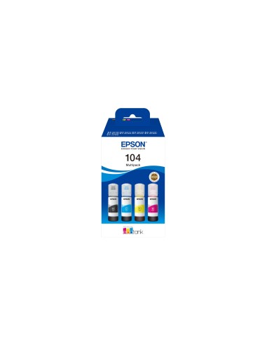 Botellas Epson 104 EcoTank Original multipack C13T00P640