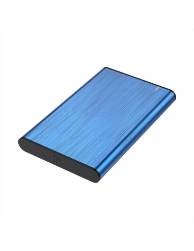 Caja aisens para disco duro externo 2.5 usb 3.1 azul ASE-2525BLU