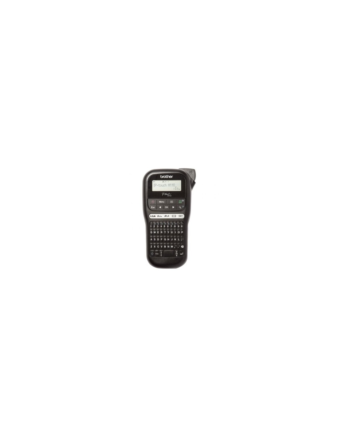 Rotuladora electronica brother transferencia termica 180 x 180dpi TZe qwerty negro PTH110TA1