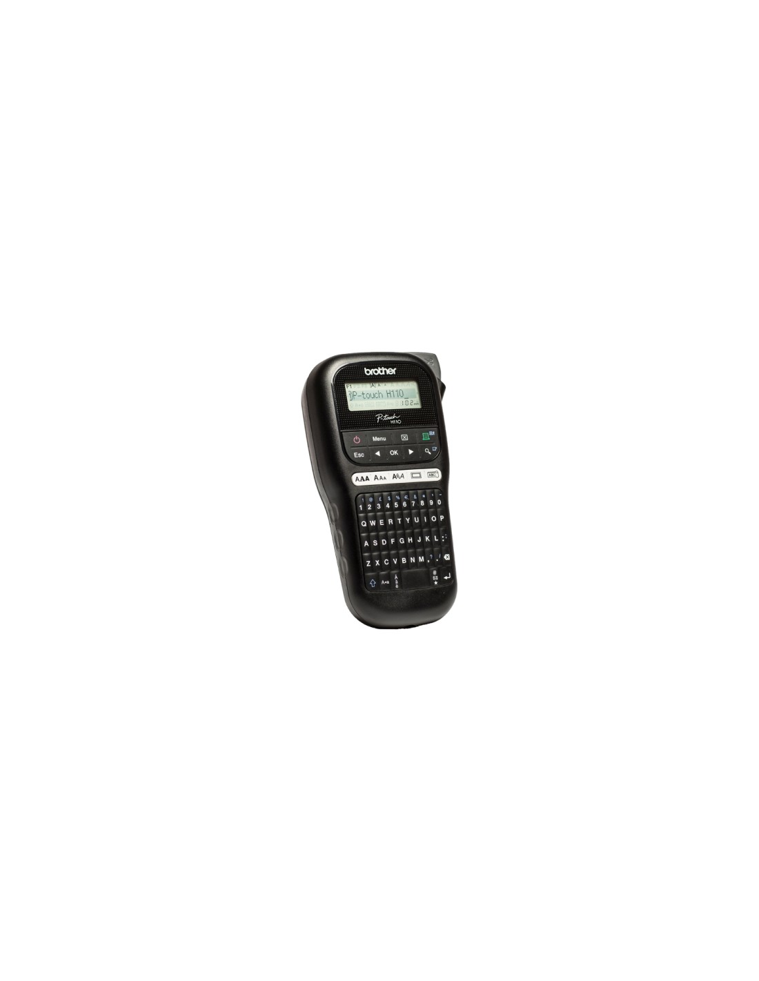 Rotuladora electronica brother transferencia termica 180 x 180dpi TZe qwerty negro PTH110TA1